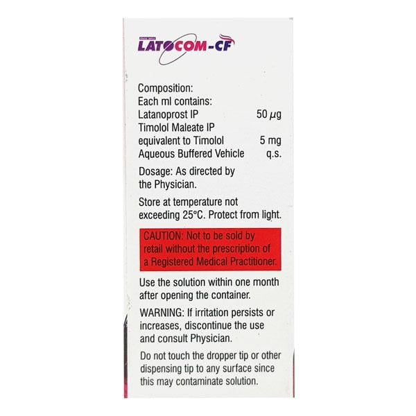 Latocom CF Eye Drops 2.5ml