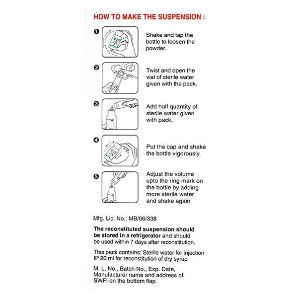 Zipod CV 50mg Oral Suspension 30ml