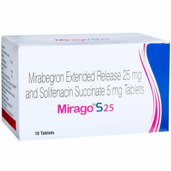 MIRAGO S 25 Tablet 10's