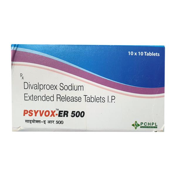 PSYVOX ER 500 Tablet 10's