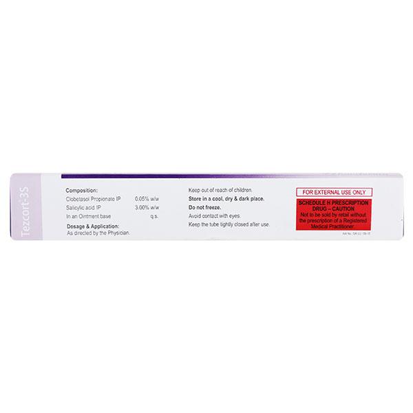 TEZCORT 3S Ointment 30gm