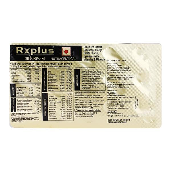 RX Plus Capsule 15'S