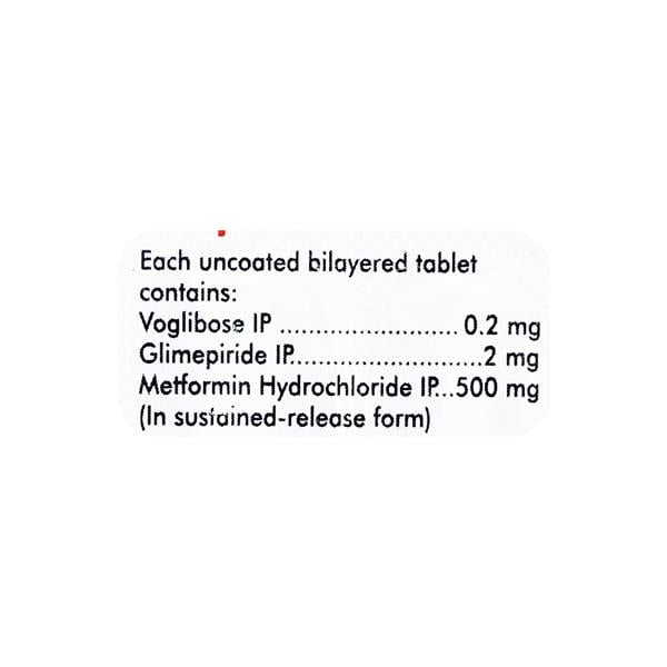 Diapride M2 LV Tablet 15'S