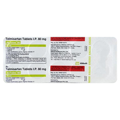 ABTELMI 80mg Tablet 10's