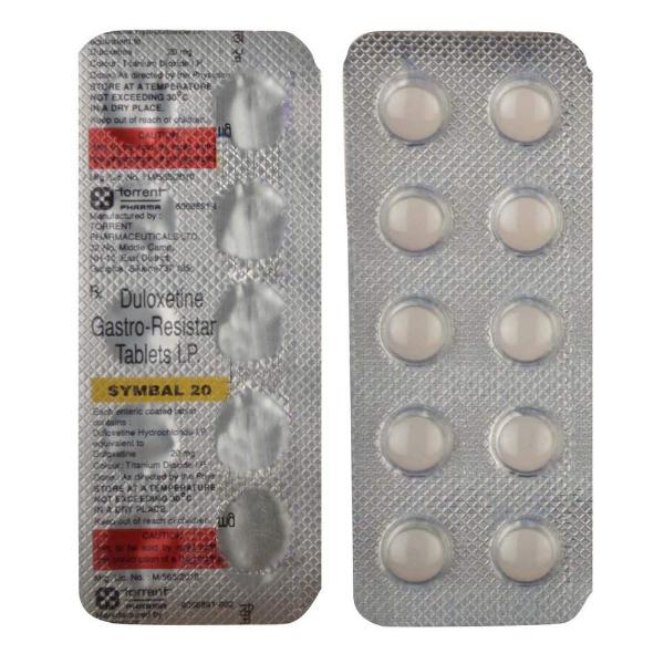 Symbal 20mg Tablet 10'S