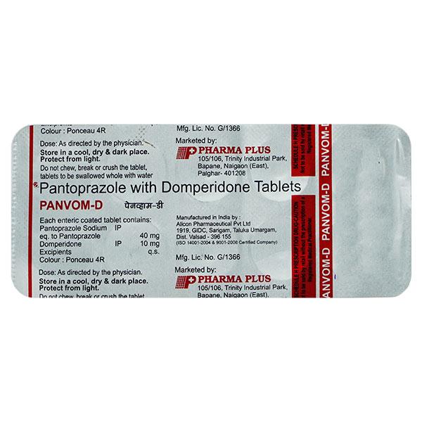 PANVOM D Tablet 10's