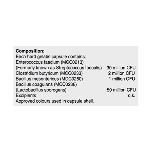VEBIOTIC PLUS Capsule 10's