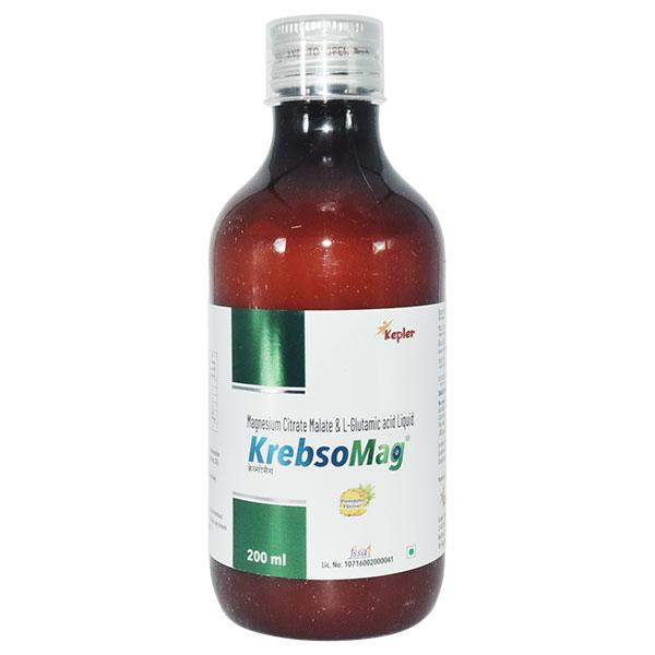KREBSOMAG PINEAPPLE FLAVOUR Liquid 200ml