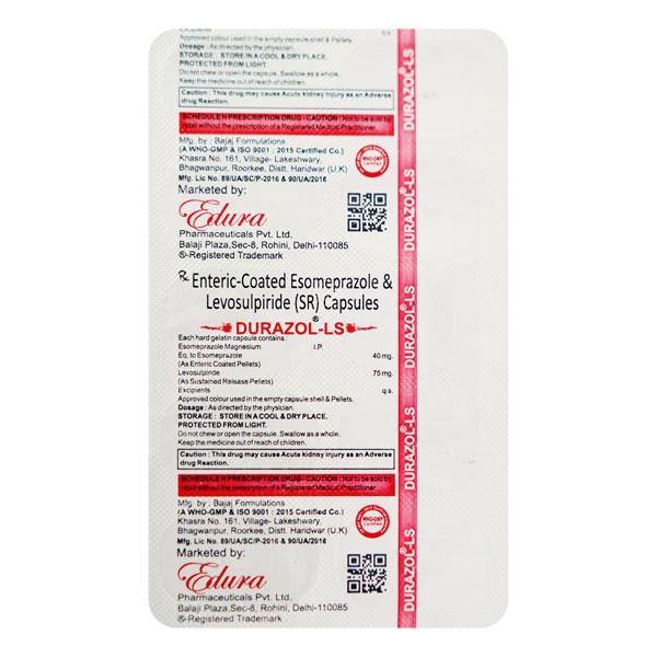 DURAZOL LS Capsule 10's