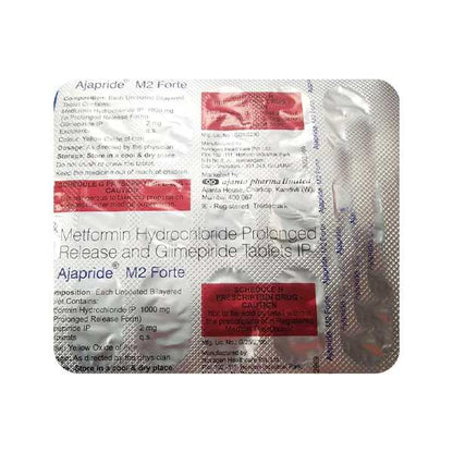 AJAPRIDE M2 FORTE Tablet 15's