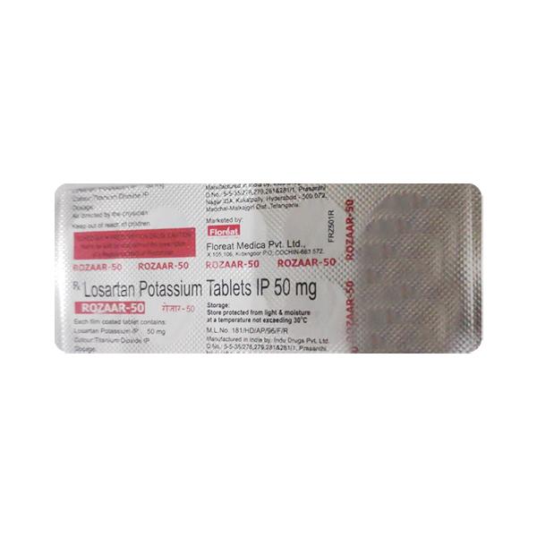 ROZAAR 50 Tablet 10's