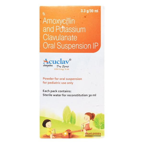 Acuclav Dry Syrup 30ml