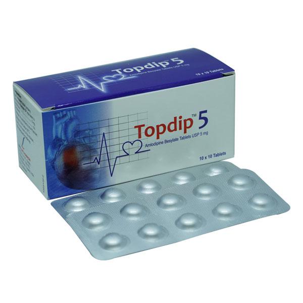 TOPDIP 5MG TABLET 10'S