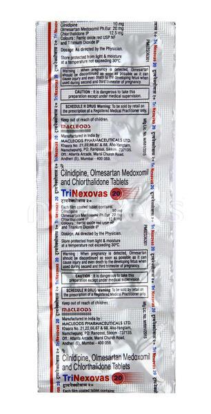 Trinexovas 20mg Tablet 10'S