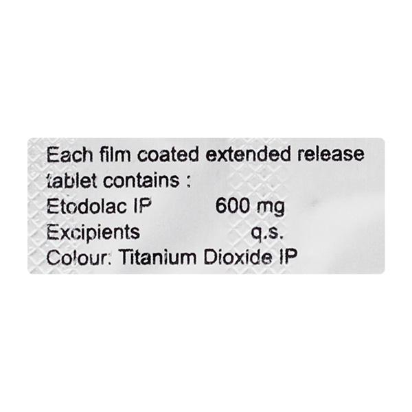 Etogesic ER 600mg Tablet 10'S