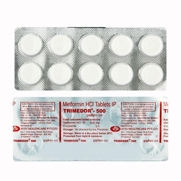 Trimedor 500mg Tablet 10'S