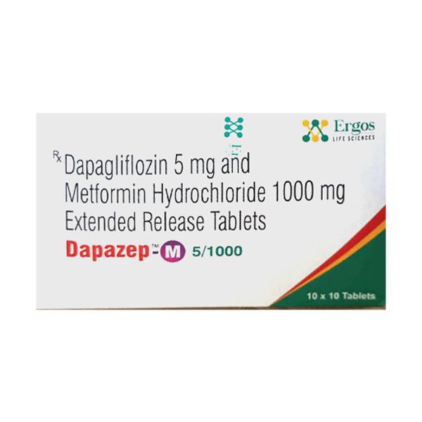 DAPAZEP M 5/1000 Tablet 10's