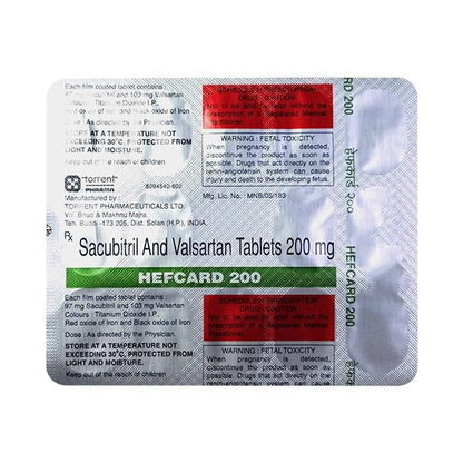 HEFCARD 200 Tablet 14's
