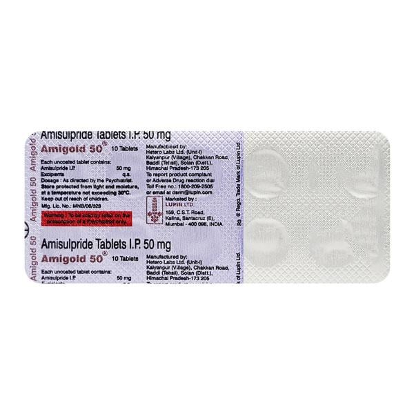 Amigold 50mg Tablet 10'S