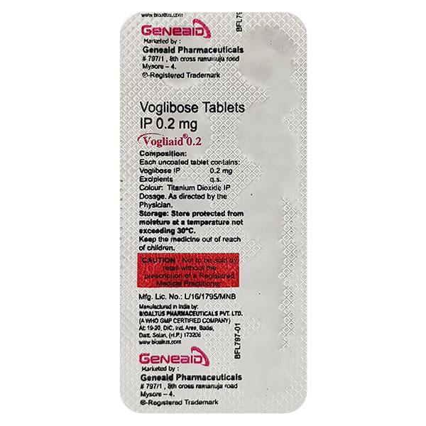 VOGLIAID 0.2 Tablet 10's
