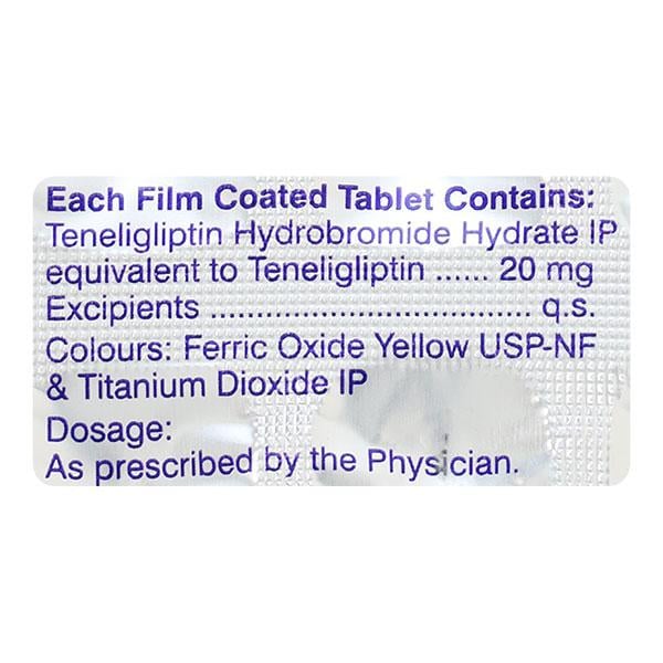 Teneblu 20mg Tablet 15'S