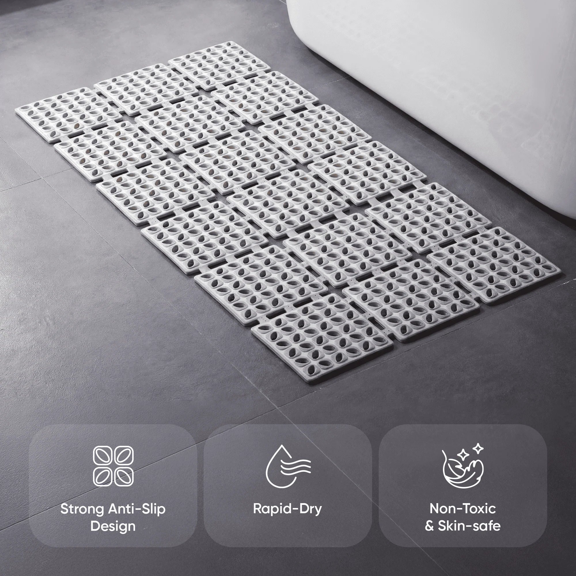 Frido Anti-Slip Bath Mat