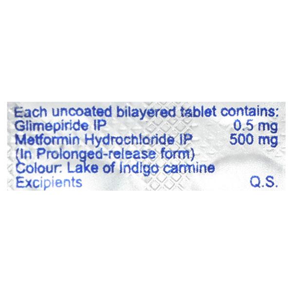 Glimison M 0.5mg Tablet 10'S
