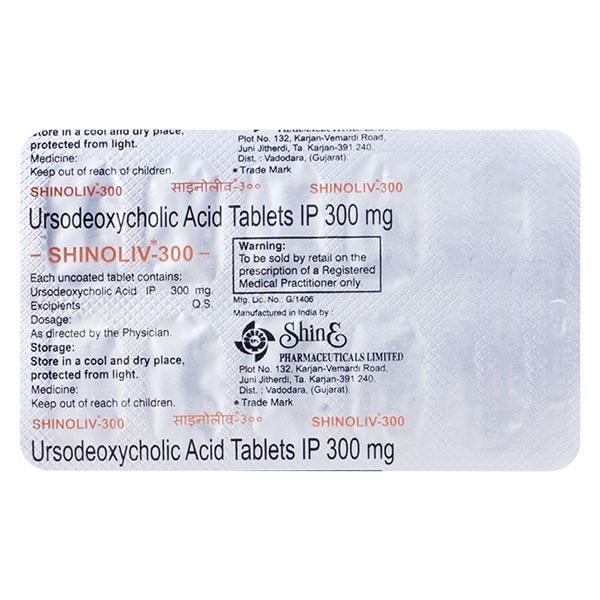 SHINOLIV 300mg Tablet 10's