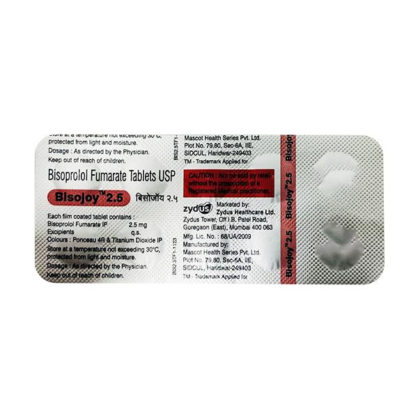 BISOJOY 2.5 Tablet 10's