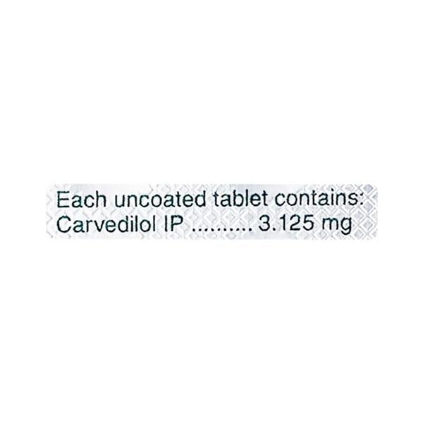 Carloc 3.125mg Tablet 15'S