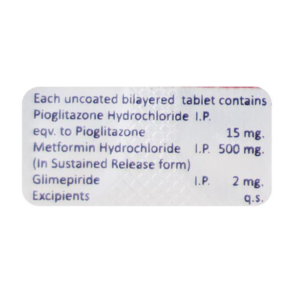 GLYMEDUS PM 2 Tablet 10's