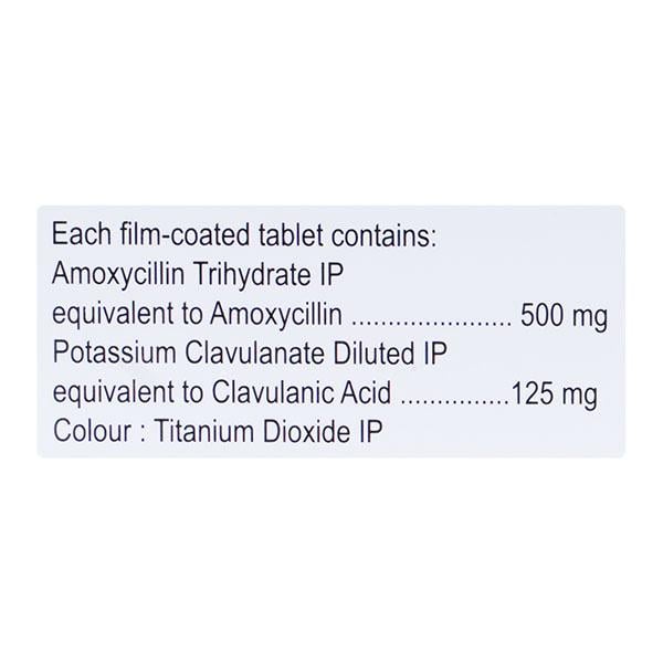 Indclav 625mg Tablet 10'S