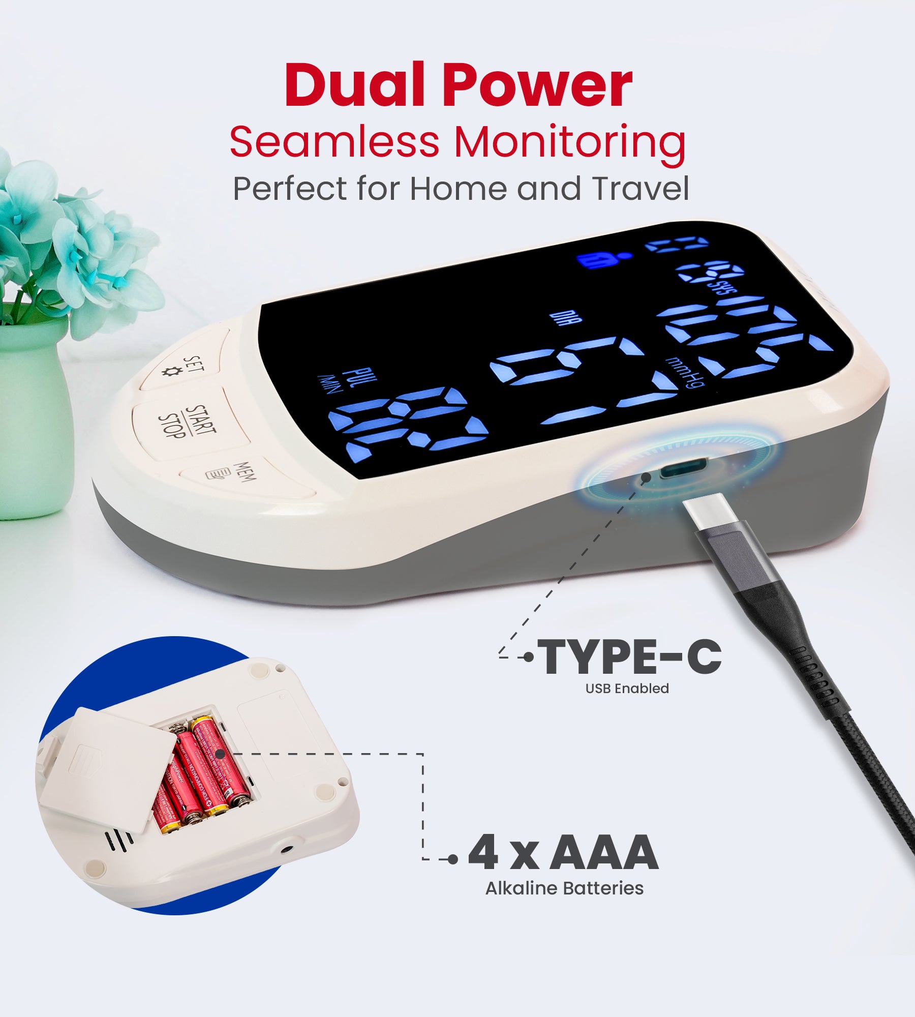 AGEasy BP Monitor with Voice
