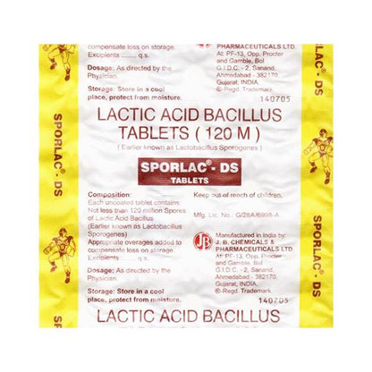 SPORLAC DS Tablet 25's
