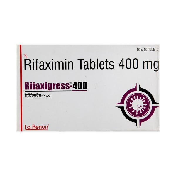 Rifaxigress 400mg Tablet 10'S