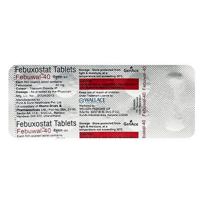 FEBUWAL 40 Tablet 10's