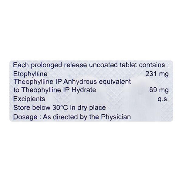 Deriphyllin OD 300mg Tablet 15'S