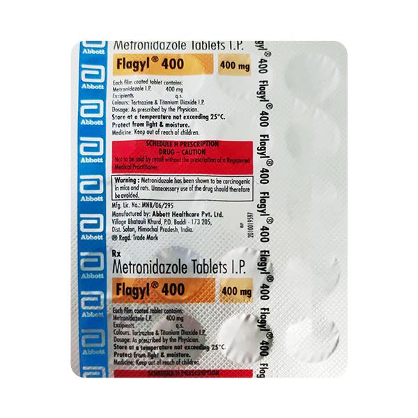 FLAGYL 400 Tablet 20's