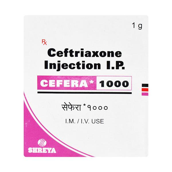 Cefera 1000mg Injection 2ml