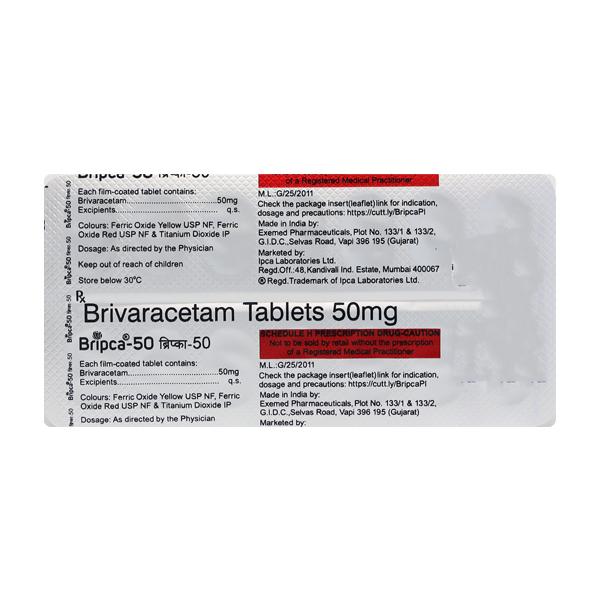 BRIPCA 50 Tablet 14's