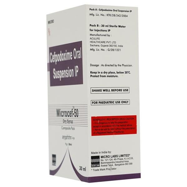 MICROCEF 50 Dry Syrup 30ml
