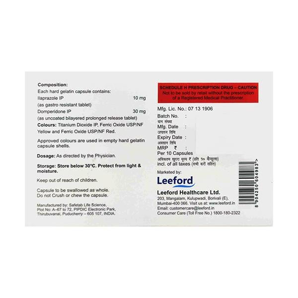 ILASET DSR Capsule 10's