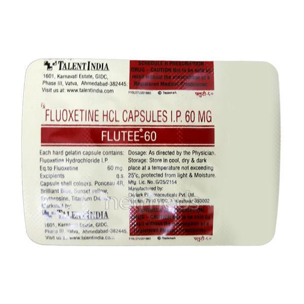 Flutee 60mg Capsule 10'S