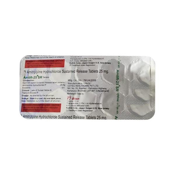 AMILIFT 25 SR Tablet 10's