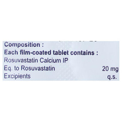ROSEFAST 20 Tablet 10's