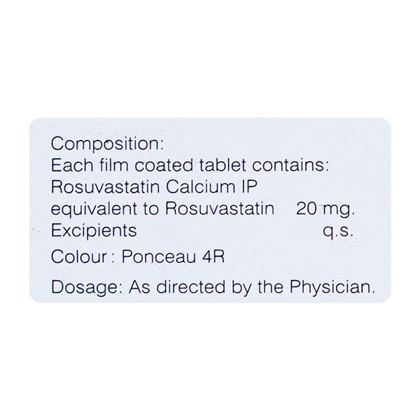 Advastat 20Mg Tablet 10's