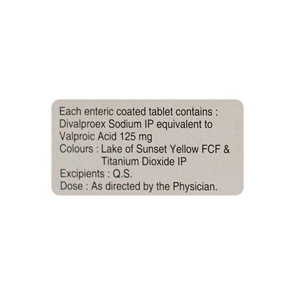 Divaa 125mg Tablet 10'S