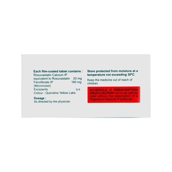 Rosave F 20mg Tablet 10'S