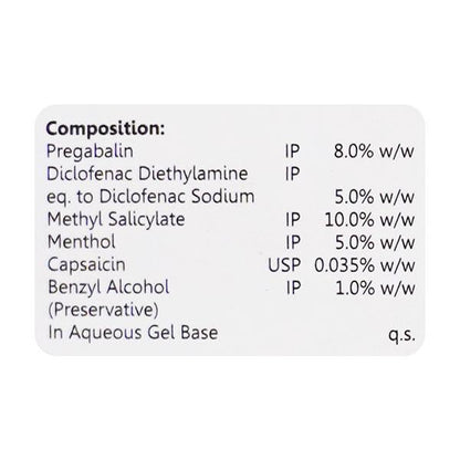 PREGABANYL Gel 30gm