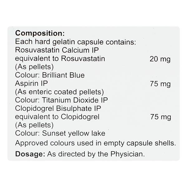 CARDIOROSTIN GOLD 20 Capsule 10's